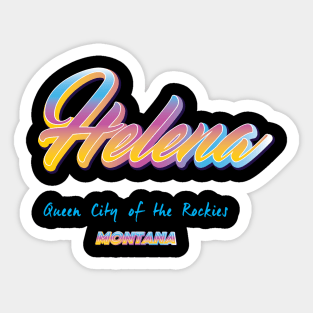 Helena Montana Sticker